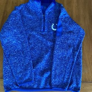 Colts 1/4 zip pull over.